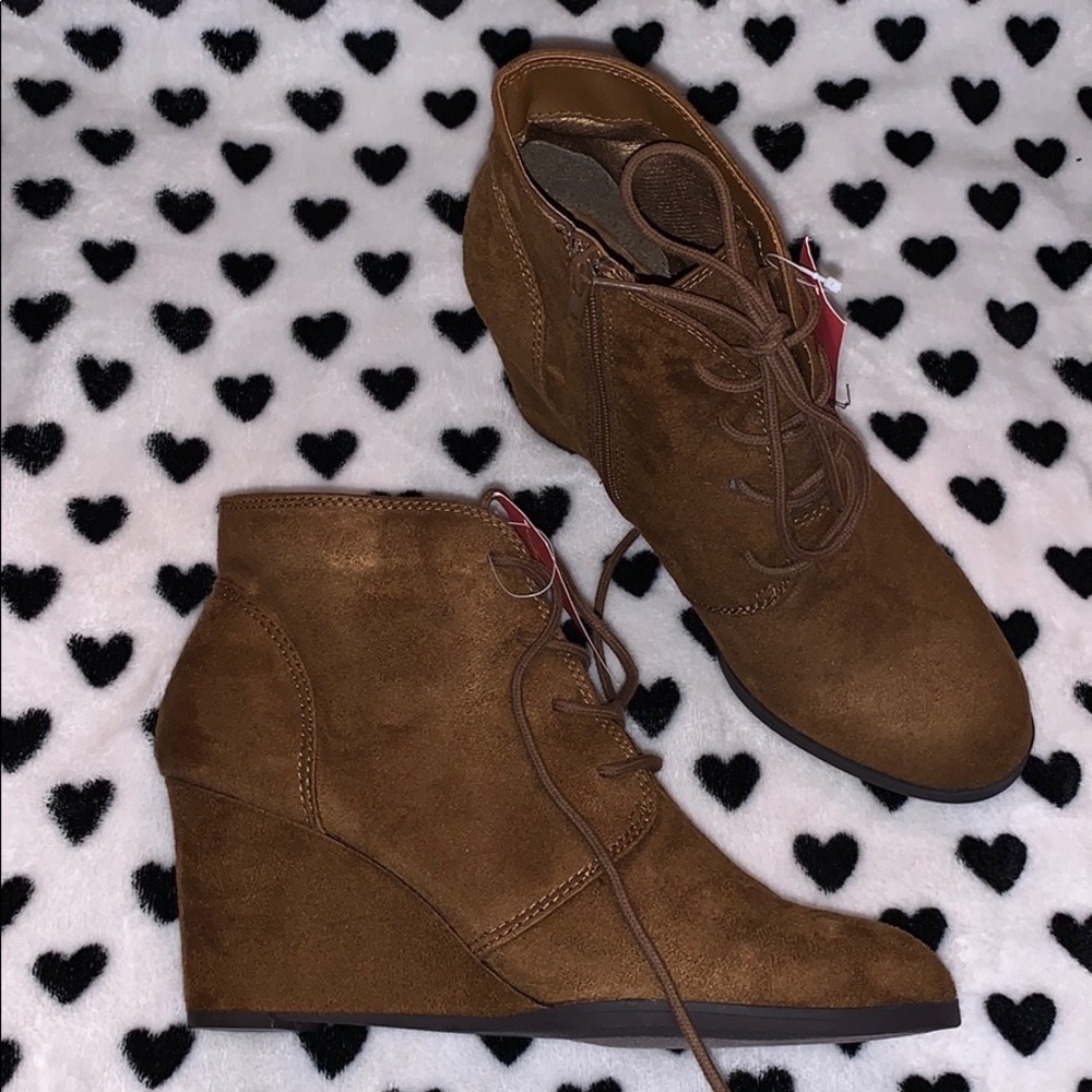 BRAND NEW Suede Booties